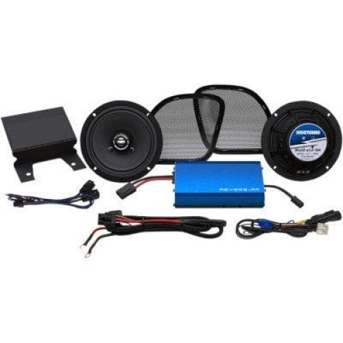 PartzBiz HD: 4414823-Hogtunes Complete 225 Watt Front Amp & GEN3 6.5" Speaker Harley FLHX/S 14-18 | 225 SG KIT-RM