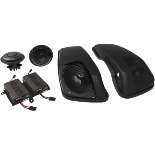 PartzBiz HD: 4414807-HogTunes Wild Boar 600 Watt Amp Kit W/ 6x9 Saddlebag Lid Speakers FLHX 14-18 | WBA BIG PIG SG PartzBiz HD: 4414807-HogTunes Wild Boar 600 Watt Amp Kit W/ 6x9 Saddlebag Lid Speakers FLHX 14-18 | WBA BIG PIG SG