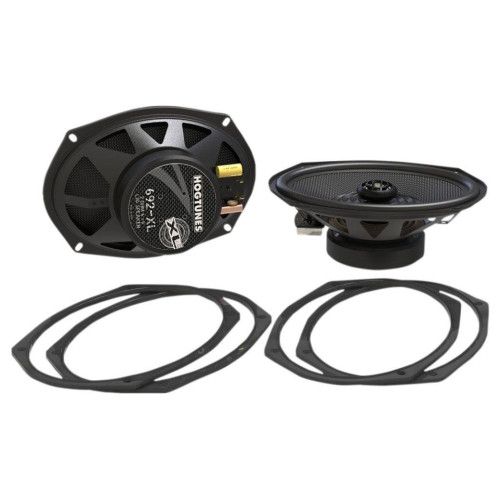 PartzBiz HD: 4414779-Hogtunes XL Series 6x9 Lid Speaker Kit 200w 2oHm 692-XL Harley & Custom 