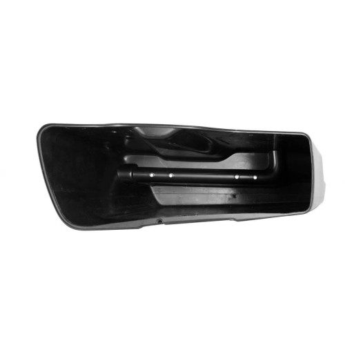PartzBiz HD: 4414756-Hogworkz 4" Stretched Dual Saddlebags w/ Lids Harley '14-'18 FLH Unpainted | HW151001 PartzBiz HD: 4414756-Hogworkz 4" Stretched Dual Saddlebags w/ Lids Harley '14-'18 FLH Unpainted | HW151001