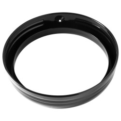PartzBiz HD HW131386 - Hogworkz Black Headlight Trim Ring Harley FL Touring 94-19 HW131386 ROAD STREET ELECTRA GLIDE KING