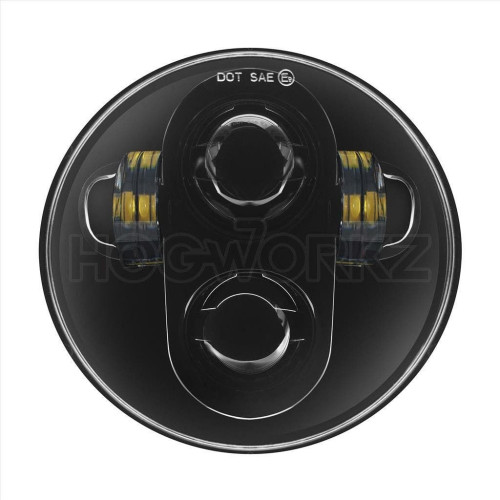 PartzBiz HD: 4414705-Hogworkz Blackout 5 3/4 LED Harley Daymaker ไฟหน้าสไตล์ V-Rod Softail Dyna HW195004