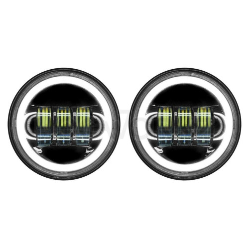 PartzBiz HD: 4414707-Hogworkz Blackout 7” ไฟหน้า LED HaloMaker พร้อมไฟส่องผ่าน Halo เสริม PartzBiz HD: 4414707-Hogworkz Blackout 7” ไฟหน้า LED HaloMaker พร้อมไฟส่องผ่าน Halo เสริม