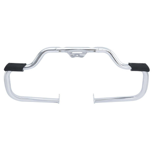 PartzBiz HD: 4414720-Hogworkz Chrome 1.25" Engine Guard Crash Bar Harley FL Softail M8 18-Up HW157014 BEST FOR breakout fat boy bob low slim sport glide heritage deluxe street performance highway HW157015