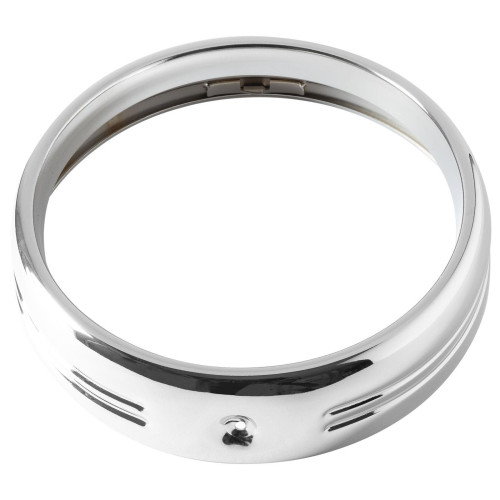 PartzBiz HD: 4414698-Hogworkz Chrome Headlight Trim Ring Harley FL Touring 94-19 HW131385 ROAD STREET ELECTRA GLIDE KING