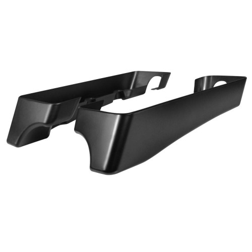 PartzBiz HD: 4414650-Hogworkz Harley 3" Saddlebag Extensions '93-'13 CVO Dual Exhaust Unpainted | HW105156