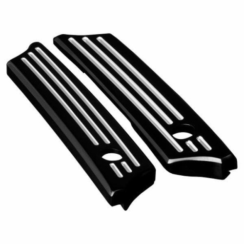 PartzBiz HD: 4414622-Hogworkz HW129132 3rd Degree Harley Saddlebag Latch Covers Harley FLH 14-21 PartzBiz HD: 4414622-Hogworkz HW129132 3rd Degree Harley Saddlebag Latch Covers Harley FLH 14-21