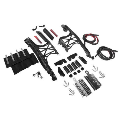 PartzBiz HD: 4414623-Hogworkz Black 14-17 One Touch Saddlebag Mounting Hardware Kit for Harley | HW131374 PartzBiz HD: 4414623-Hogworkz Black 14-17 One Touch Saddlebag Mounting Hardware Kit for Harley | HW131374