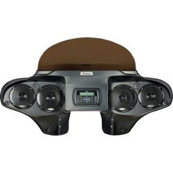 PartzBiz HD DS23300278 - แฟริ่งของ Hoppe Media Center 5566 พร้อมระบบควบคุมมือสีดำ; 4 ฮาร์เลย์ 15-23 FLRT | HPKT-1017A