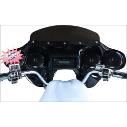 PartzBiz HD DS23300139 - Hoppe Quadzilla Quick Detach Fairing Speakers FLD w/ Handlebar Control | HDF-SWBK-QZ-HC PartzBiz HD DS23300139 - Hoppe Quadzilla Quick Detach Fairing Speakers FLD w/ Handlebar Control | HDF-SWBK-QZ-HC