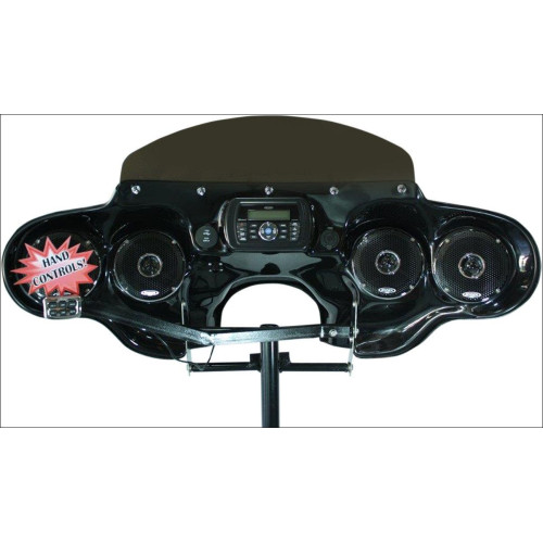 PartzBiz HD: 4414515-Hoppe Quadzilla Quick Detach Fairing Speakers FLSTN w/ Handlebar Control | HDF-SFTDX-QZ-HC PartzBiz HD: 4414515-Hoppe Quadzilla Quick Detach Fairing Speakers FLSTN w/ Handlebar Control | HDF-SFTDX-QZ-HC