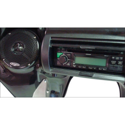 PartzBiz HD DS23300007 - แฟริ่งถอดด่วนของ Hoppe Quadzilla พร้อมลำโพง & Jenson FLSTC/F | HDF-FB