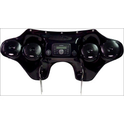 PartzBiz HD DS23300099 - แฟริ่งถอดด่วนของ Hoppe Rodzilla พร้อมลำโพง & Jenson JHD40BT FLSTC | HDF-SFT-RZ