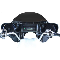 PartzBiz HD DS23300129 - Hoppe Sportzilla Quick Detach Fairing Speakers FLHR w/ Handlebar Control | HDF-SPTZ-RK-HC PartzBiz HD DS23300129 - Hoppe Sportzilla Quick Detach Fairing Speakers FLHR w/ Handlebar Control | HDF-SPTZ-RK-HC