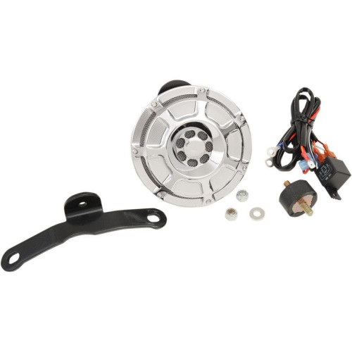 PartzBiz HD: 4414495-Arlen Ness Beveled Chrome 110db Horn for Harley 91-15 Sportster XL Models | 70-219 PartzBiz HD: 4414495-Arlen Ness Beveled Chrome 110db Horn for Harley 91-15 Sportster XL Models | 70-219