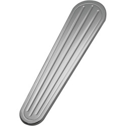 PartzBiz HD TR621577 - Pro One 1 Ball-milled Chrome Dash Insert สำหรับ Harley FLHX FLTRX 08-15 | 908365