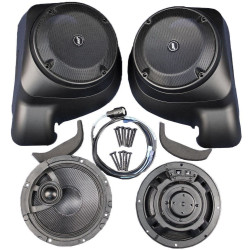 PartzBiz HD HLRKW-6582TW-XRP - J&M Rokker Speaker Kit XRP Series 6.58" Lower Fairing Harley 14-Up