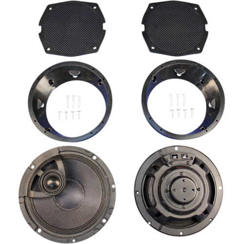 PartzBiz HD: 4414374-J&M ROKKER XRP 6.58 Fairing Speaker Kit Hi-Output Tweeter Harley Touring 98-13