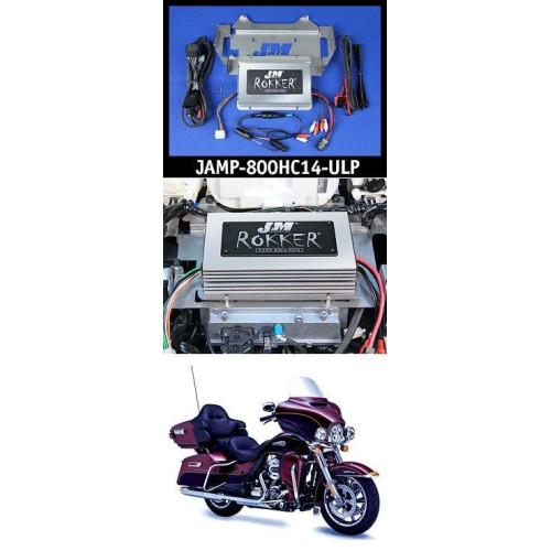 PartzBiz HD: 4414362-J&M ROKKER XXRP 800w Watt 4 Channel DSP Programmable Amp kit 14-20 Harley Ultra JAMP-800HC14-ULP 4405-0636 44050636 best for davidson upgrade amplifier sound system PartzBiz HD: 4414362-J&M ROKKER XXRP 800w Watt 4 Channel DSP Programmable Amp kit 14-20 Harley Ultra JAMP-800HC14-ULP 4405-0636 44050636 best for davidson upgrade amplifier sound system