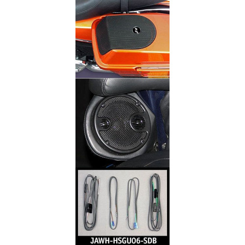 PartzBiz HD: 4414329-J&M Saddlebag-Lid or Rear-Pod Speaker Wire Harness kit 98-13 Harley JAWH-HSGU06-SDB PartzBiz HD: 4414329-J&M Saddlebag-Lid or Rear-Pod Speaker Wire Harness kit 98-13 Harley JAWH-HSGU06-SDB