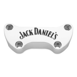 PartzBiz HD TR077709 - Jack Daniels OLD # 7 Chrome & Black 1" Handlebar Riser Clamp for Harley Bars | 106-247 PartzBiz HD TR077709 - Jack Daniels OLD # 7 Chrome & Black 1" Handlebar Riser Clamp for Harley Bars | 106-247