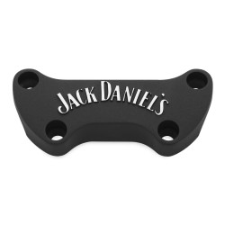 PartzBiz HD TR077710 - Jack Daniels OLD # 7 Wrinkle Black 1" Handlebar Riser Clamp for Harley Bars | 106-248 PartzBiz HD TR077710 - Jack Daniels OLD # 7 Wrinkle Black 1" Handlebar Riser Clamp for Harley Bars | 106-248