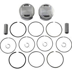 PartzBiz HD DS09105927 - JE Pistons 317211 Dome 107" Big Bore Piston Set for 96"/103" H-D Twin Cam 07-17 best new engine motor performance upgrade forged touring bagger dresser softail dyna motorcycle replacement PartzBiz HD DS09105927 - JE Pistons 317211 Dome 107" Big Bore Piston Set for 96"/103" H-D Twin Cam 07-17 best new engine motor performance upgrade forged touring bagger dresser softail dyna motorcycle replacement