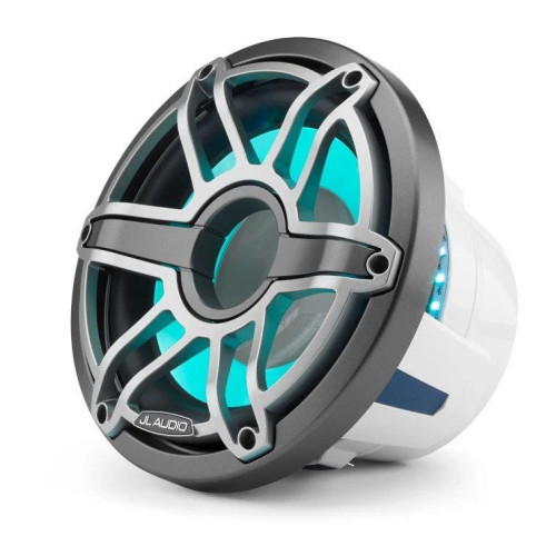 PartzBiz HD: 4414255-JL Audio 10-Inch Marine Subwoofer Driver W/Transflective LED Metal Gray Sport Grille PartzBiz HD: 4414255-JL Audio 10-Inch Marine Subwoofer Driver W/Transflective LED Metal Gray Sport Grille