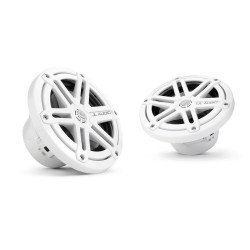 PartzBiz HD JL-M3650X-S-GW - JL Audio Marine Boat M3 6.5-inch Cockpit Coaxial System White Sport Grilles JL-M3650X-S-GW