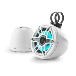 PartzBiz HD JL-M6-650VEX-Gw-S-GwGw-i - JL Audio 6.5-Inch Enclosed Coaxial System W/LED Gloss White Enclosure Sport Grille PartzBiz HD JL-M6-650VEX-Gw-S-GwGw-i - JL Audio 6.5-Inch Enclosed Coaxial System W/LED Gloss White Enclosure Sport Grille
