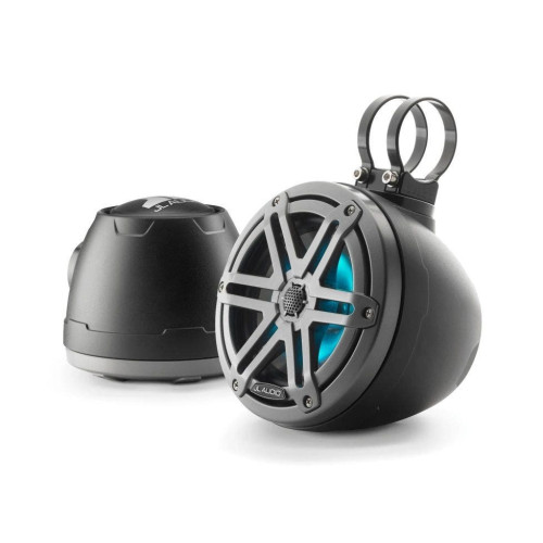 PartzBiz HD: 4414218-JL Audio 6.5-Inch Enclosed Coaxial System W/RGB LED Matte Black Sport Grille PartzBiz HD: 4414218-JL Audio 6.5-Inch Enclosed Coaxial System W/RGB LED Matte Black Sport Grille