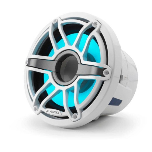 PartzBiz HD: 4414169-JL Audio 8-Inch Marine Subwoofer Driver W/Transflective LED Gloss White Sport Grille PartzBiz HD: 4414169-JL Audio 8-Inch Marine Subwoofer Driver W/Transflective LED Gloss White Sport Grille