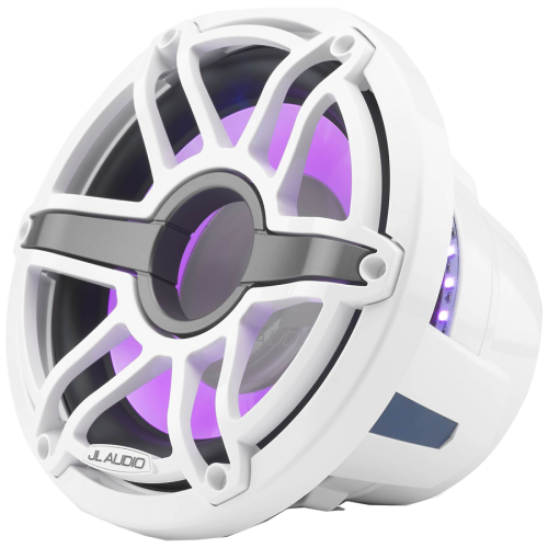 PartzBiz HD: 4414121-JL Audio M6 10" Marine Subwoofer w/LED Light - Free Air - Gloss White