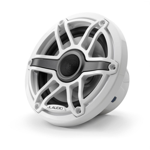 PartzBiz HD: 4414124-JL Audio M6 6.5 inch Marine Coaxial Speaker Set White Sport Grilles
