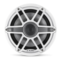 PartzBiz HD JL-M6-770X-S-GwGw - JL Audio M6 7.7-inch Marine Boat Coaxial Speaker Set w/ White Sport Grilles