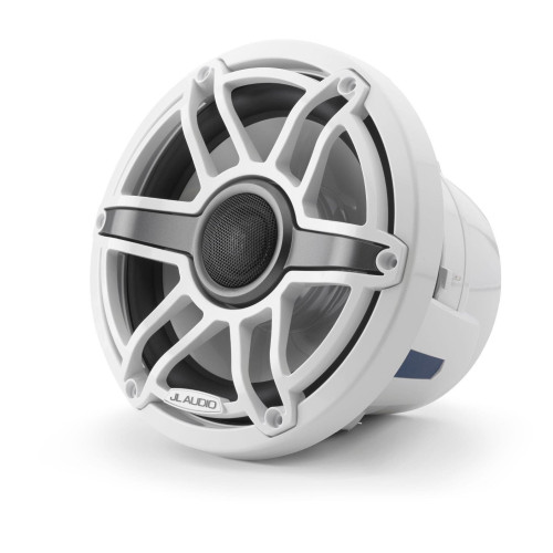 PartzBiz HD: 4414131-JL Audio M6 8.8-inch Marine Boat Coaxial Speaker Set w/ White Sport Grilles