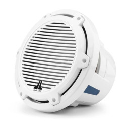 PartzBiz HD JL-M6-10W-C-GwGw-4 - JL Audio M6 Series - 10-inch (250 mm) Marine Subwoofer Driver; Gloss White Trim Ring; Gloss White Classic Grille; 4 Œ©