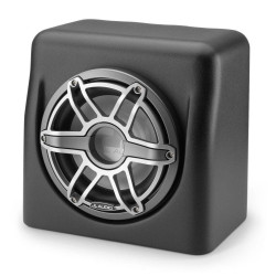 PartzBiz HD JL-M6-10FES-Mb-S-GmTi-4 - JL Audio Single M6-10W Matte Black Sealed Enclosure Titanium Sport Grille PartzBiz HD JL-M6-10FES-Mb-S-GmTi-4 - JL Audio Single M6-10W Matte Black Sealed Enclosure Titanium Sport Grille