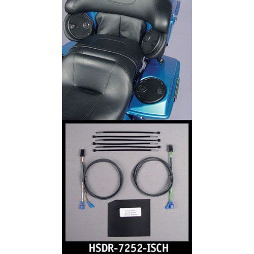 PartzBiz HD: 4414072-J&M Rear Speaker In-Series Wiring kit 06-13 Harley w/Pods & Bags Speakers | HSDR-7252-ISCH PartzBiz HD: 4414072-J&M Rear Speaker In-Series Wiring kit 06-13 Harley w/Pods & Bags Speakers | HSDR-7252-ISCH