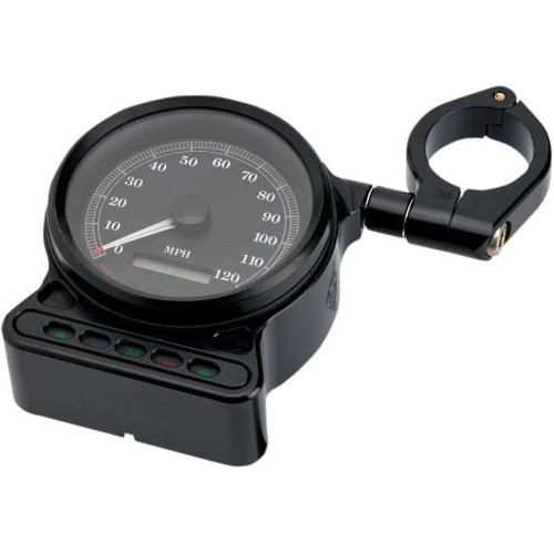 PartzBiz HD: 4414044-JOKER สีดำ Anodized ด้านข้าง SPEEDO Relocation วงเล็บ Harley Sportster XL 1995-2014 W/39 มม.10-319B PartzBiz HD: 4414044-JOKER สีดำ Anodized ด้านข้าง SPEEDO Relocation วงเล็บ Harley Sportster XL 1995-2014 W/39 มม.10-319B