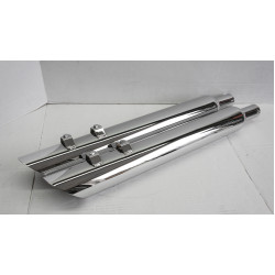 PartzBiz HD JFB-JAC31230MC - ท่อไอเสีย Jones Full Boar Slash Down Slip-On Muffler No Baffle Harley FLH 95-16 | JAC31230MC PartzBiz HD JFB-JAC31230MC - ท่อไอเสีย Jones Full Boar Slash Down Slip-On Muffler No Baffle Harley FLH 95-16 | JAC31230MC