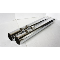 PartzBiz HD JFB-JPT31230MC200 - ท่อไอเสีย Jones Full Boar Straight Cut Slip-On Muffler 2” Baffle Harley FL 95-16 | JPT31230MC200 PartzBiz HD JFB-JPT31230MC200 - ท่อไอเสีย Jones Full Boar Straight Cut Slip-On Muffler 2” Baffle Harley FL 95-16 | JPT31230MC200