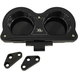 PartzBiz HD WP563-03020 - Kens Factory KFH-01 Black Next Level Gauge Relocation Kit Harley FLHX FLTR 14-Up PartzBiz HD WP563-03020 - Kens Factory KFH-01 Black Next Level Gauge Relocation Kit Harley FLHX FLTR 14-Up