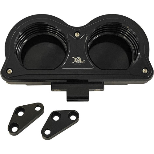PartzBiz HD: 4413864-Kens Factory KFH-01 Black Next Level Gauge Relocation Kit Harley FLHX FLTR 14-Up PartzBiz HD: 4413864-Kens Factory KFH-01 Black Next Level Gauge Relocation Kit Harley FLHX FLTR 14-Up