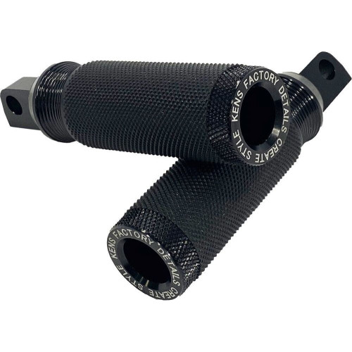 PartzBiz HD: 4413871-Kens Factory KFP-05 Black Next Level Rear Foot Pegs Harley M8 Softail 18-Up PartzBiz HD: 4413871-Kens Factory KFP-05 Black Next Level Rear Foot Pegs Harley M8 Softail 18-Up