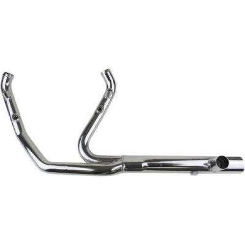 PartzBiz HD: 4413849-Khrome Werks 200100 Hide Away Exhaust Header Headers System Harley FLH 17-Up M8 | 200100