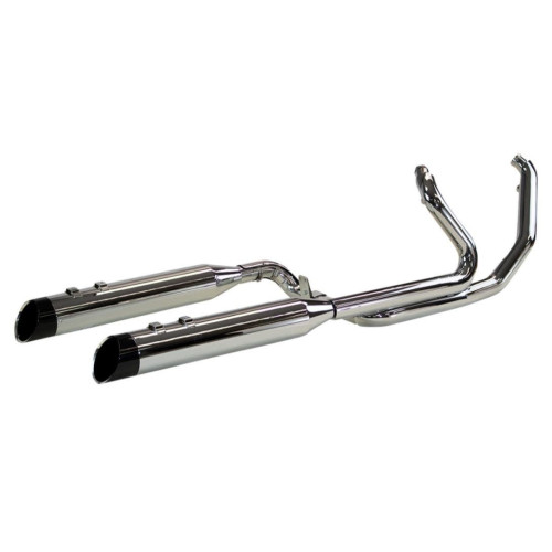 PartzBiz HD: 4413850-Khrome Werks Chrome 2 Step Crossover Headers 4.5” Edge Slip บน Harley FLH M8 | 200435 PartzBiz HD: 4413850-Khrome Werks Chrome 2 Step Crossover Headers 4.5” Edge Slip บน Harley FLH M8 | 200435