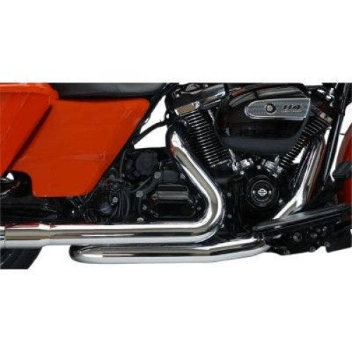 PartzBiz HD: 4413851-Khrome Werks 200420 Chrome Aggressor X-Over Headpipe Harley FL Touring 17-Up M8 | 200420 PartzBiz HD: 4413851-Khrome Werks 200420 Chrome Aggressor X-Over Headpipe Harley FL Touring 17-Up M8 | 200420