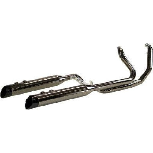 PartzBiz HD: 4413853-Khrome Werks Eclipse 2 Step Crossover Headers 4.5" Edge Slip on Harley FLH M8 | 201445 PartzBiz HD: 4413853-Khrome Werks Eclipse 2 Step Crossover Headers 4.5" Edge Slip on Harley FLH M8 | 201445