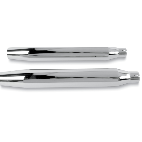 PartzBiz HD: 4413803-Khrome Werks 3" HP-Plus Chrome Tapered Slip on Mufflers Harley Sportster 04-13 | 202400